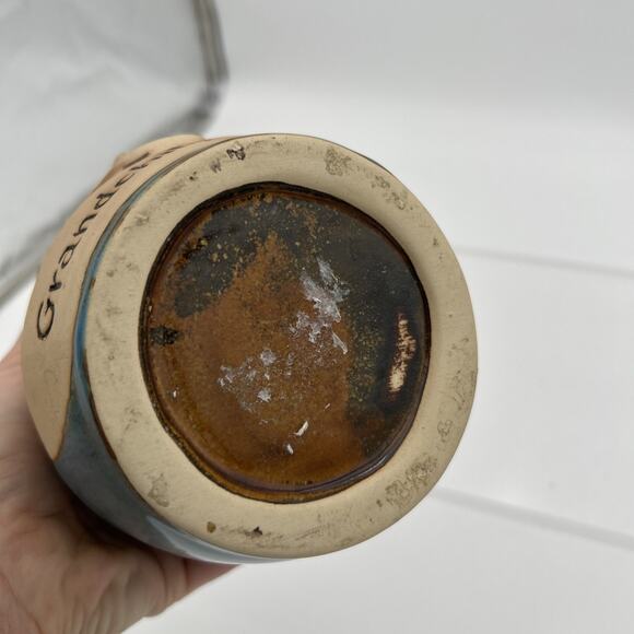 Grandchild change Pottery Jar Booty Banks 4 3/4 x 4 1/2” - Picture 11 of 16